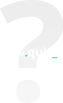 dev quiz